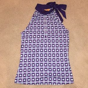 Tory Burch geometric printed top